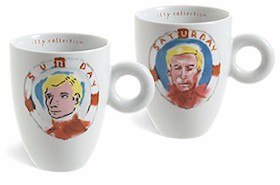 Julian Schnabel illy collection Mugs 2005