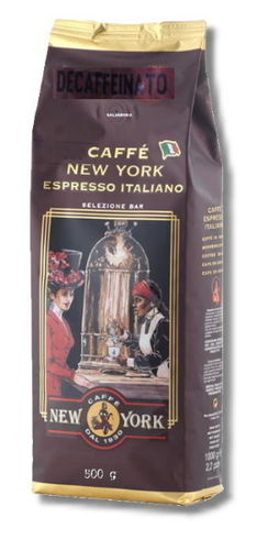 Caffè New York - entkoffeiniert - 500 Gramm Bohnen
