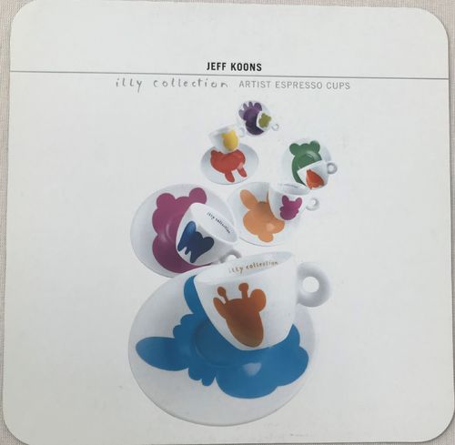 illy collection Werbeflyer KOONS
