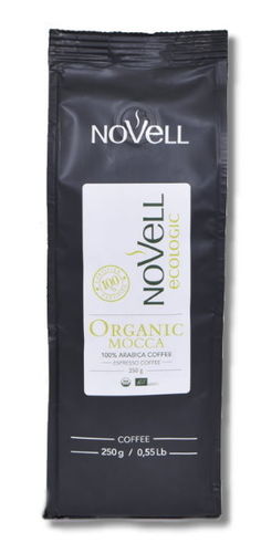 Novell Organic Mocca Bio 250 Gramm Bohnen